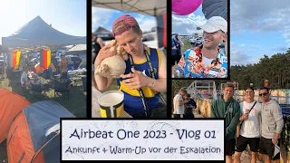 Airbeat One 2023 - Ankunft & Warm-Up vor der Eskalation am Festival-Wochenende 🤍 ruhiger VLOG 01 🎡