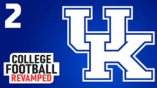 Kentucky Wildcats College Football Revamped Dynasty Mode Ep.2 - Battle Tested (Y1G2)