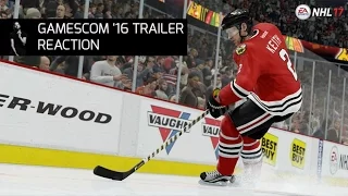 NHL 17 | World Cup of Hockey Trailer REACTION - Gamescom 2016 |