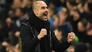 Pep Guardiola Celebrating Man City’s Win vs PSG 😂 • Man City through to the Champions Leage Final