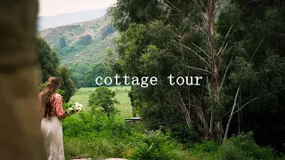 Mountain Cottage Tour | A soothing tour of a South African Countryside Cottage