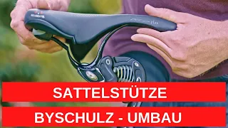 Sattelstütze bySchulz G2 ST LT Riese & Müller Charger3 GT Vario eBike Umbau Federsattelstütze