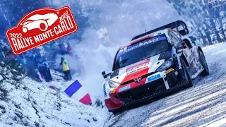 Rally Montecarlo 2022 DAY 3 // HIGHLIGHTS, SHOW AND MISTAKE//