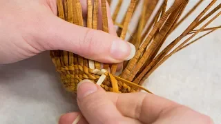 Twining Cedar (14 of 15): Weaving Designs - False Embroidery