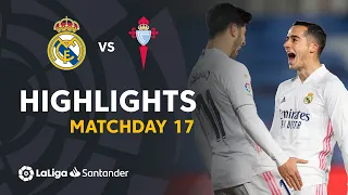 Highlights Real Madrid vs RC Celta (2-0)