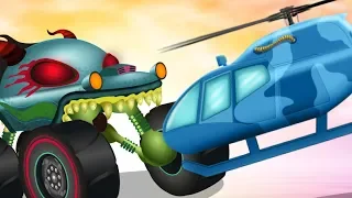 Flying Squad | Haunted House Monster Truck | Car Cartoon Videos For Babies by Kids Channel