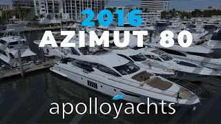 2016 Azimut 80 Flybridge - Walk-through / Yacht Tour