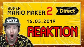 SUPER MARIO MAKER 2 Nintendo Direct 16.05.2019 🎇 Domtendos Live Reaktion