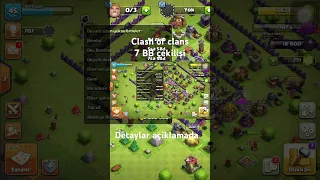 Clash of clans belediye 7 hesap çekilişi