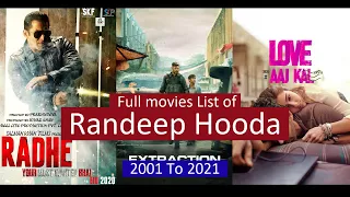 Randeep Hooda Full Movies List | All Movies of Randeep Hooda