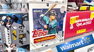NEW AT WALMART!  MONSTER BOXES OF 2023 TOPPS SERIES 1!