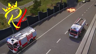 Düsseldorf car fire!. Notruf 2. RoyalFrank