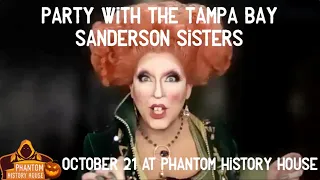 Costume Party with the Tampa Bay Sanderson Sisters Halloween 2023