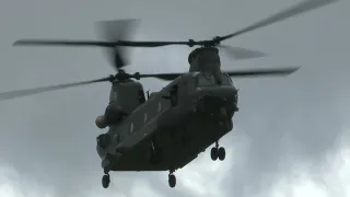 Royal Air Force - Boeing Chinook HC6 18 Squadron-Chinook Display Team - amazing performance RIAT2023