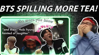 BTS spilling tea about each other non-stop part 2 | Reaction