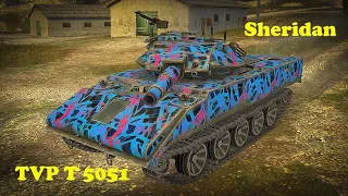 TVP T 5051 ● XM551 Sheridan - WoT Blitz UZ Gaming