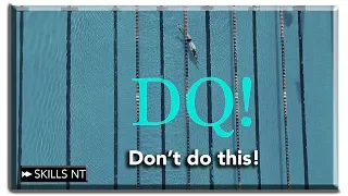 28 ways you can get disqualified. Swimming rules and regulations according to FINA