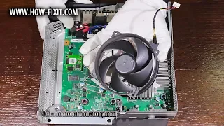 How to disasssembly and fan cleaning Xbox 360 Slim