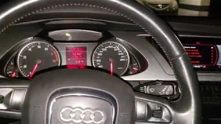 Cold start misfires. 2009 Audi A4 B8 2.0T wagon