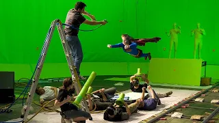 Supergirl Without CGI.. What It REALLY Looks Like Behind The Scenes!