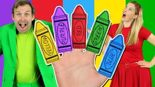 Colors Finger Family - Learn Colors with the Finger Family Nursery Rhyme | Baby Songs - CoComo