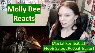 Mortal Kombat 11 Noob Saibot Official Reveal Trailer Reaction!