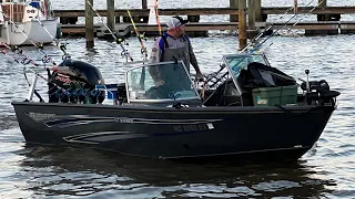 Ranger Deep V Catfishing boat setup