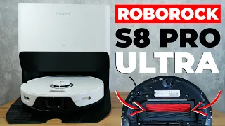 Roborock S8 Pro Ultra: топовая новинка 2023 года🔥 На что способен этот робот-пылесос?! ОБЗОР и ТЕСТ✅