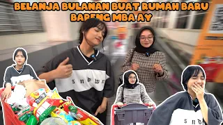 BELANJA BULANAN DITEMENIN SAMA MBA AY YANG PALING GLOWING SE-CILANDAK!!!