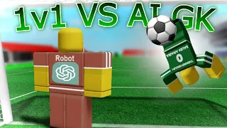 1v1'ing the AI GOALKEEPER | Touch Football / Soccer Roblox (Parody)