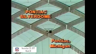 1977-11-20 NFL Broadcast Highlights Week 10