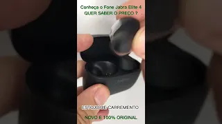 Apresentação Do Fone Jabra Elite 4 -  Link De Compra Na Descrição