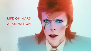 David Bowie - Life on Mars AI Animation