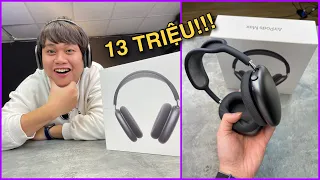 UNBOX & NGHỊCH THỬ AIRPODS MAX: GIÁ 13 TRIỆU, NGANG iPHONE 11...