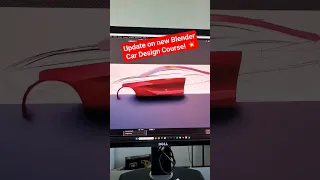 Advanced Blender Car Design Course Update!