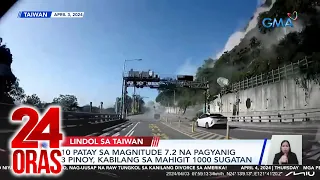10 patay sa Magnitude 7.2 na pagyanig; 3 Pinoy, kabilang sa mahigit 1,000 sugatan | 24 Oras
