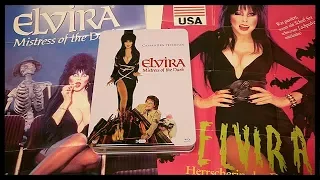 ELVIRA: MISTRESS OF THE DARK - LIMITED EMBOSSED BLU-RAY/DVD TIN BOX UNBOXING