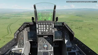 DCS: F-16C Start, Take Off, Landing Procedures