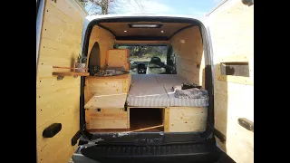 Vauxhall combo stealth micro camper tour