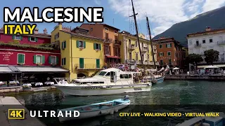 Walking in Malcesine lake Garda Italy