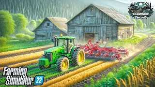 Cultivating New Fields | NEW LANDS EP37 | FARMING SIMULATOR 22