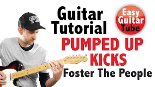 Pumped Up Kicks - Foster The People (Easy Guitar RIFF Lesson/Tutorial with TABS)