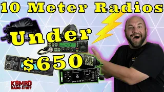 Best 10 Meter SSB Ham Radios Under $650