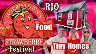 Tiny Homes & Strawberry Festival Food Morristown TN @IncredibleTinyHomes