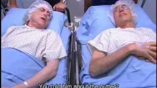 CURB YOUR ENTHUSIASM SEASON 5 Final Episode Larry and Richard are transported to the theatre