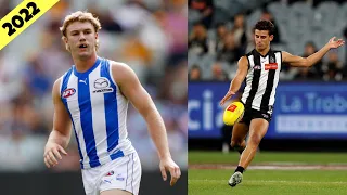 AFL "1ST YEAR PLAYERS" moments 2022