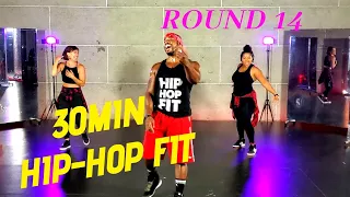 30min Hip-Hop Fit Dance Workout "Round 14 +Bonus 8min" | Mike Peele