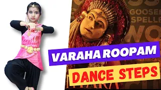 Varaha Roopam | Kantara | Easy Dance steps | Anvi Shetty