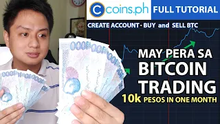 PAANO KUMITA NG MALAKI SA COINS PH BITCOIN TRADING TUTORIAL FOR BEGINNERS PHILIPPINES 2020