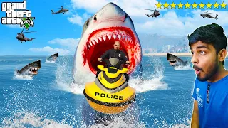 Playing As BIGGEST KILLER SHARK in GTA 5😱 Gta 5 tamil | GTA V Shark Mod | Gta Tamilan